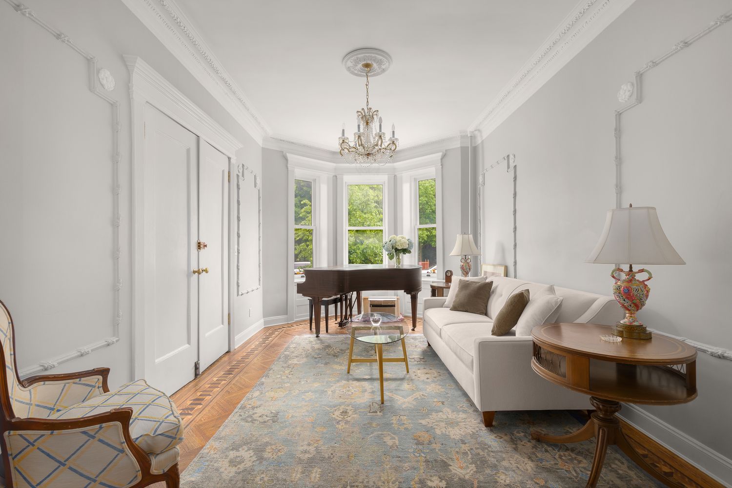 Luxury Manhattan interior — curated living space