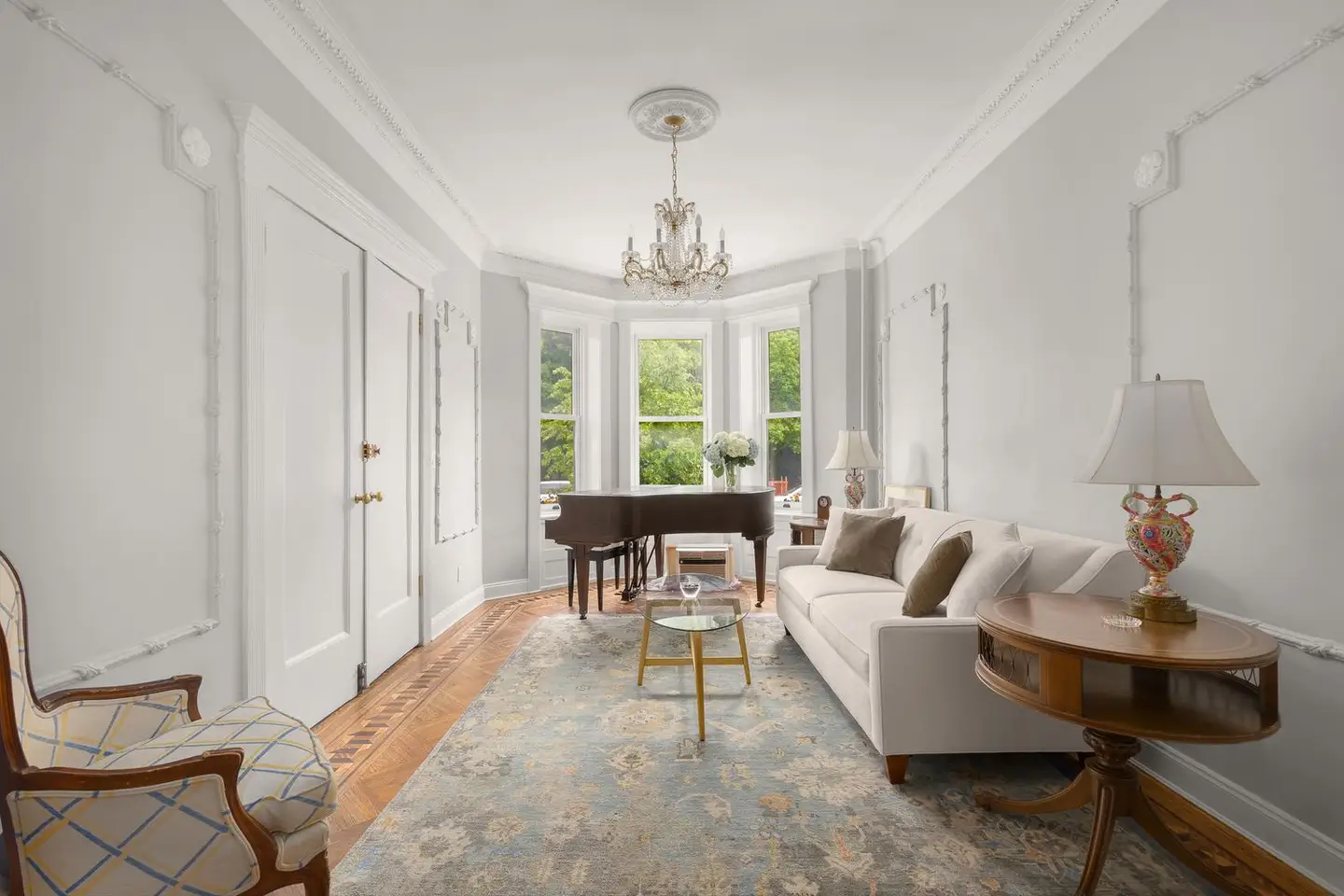 Luxury Manhattan interior — curated living space